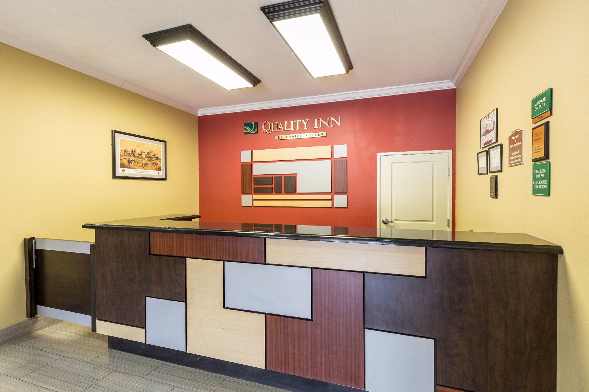 Quality Inn Leesville מראה פנימי תמונה